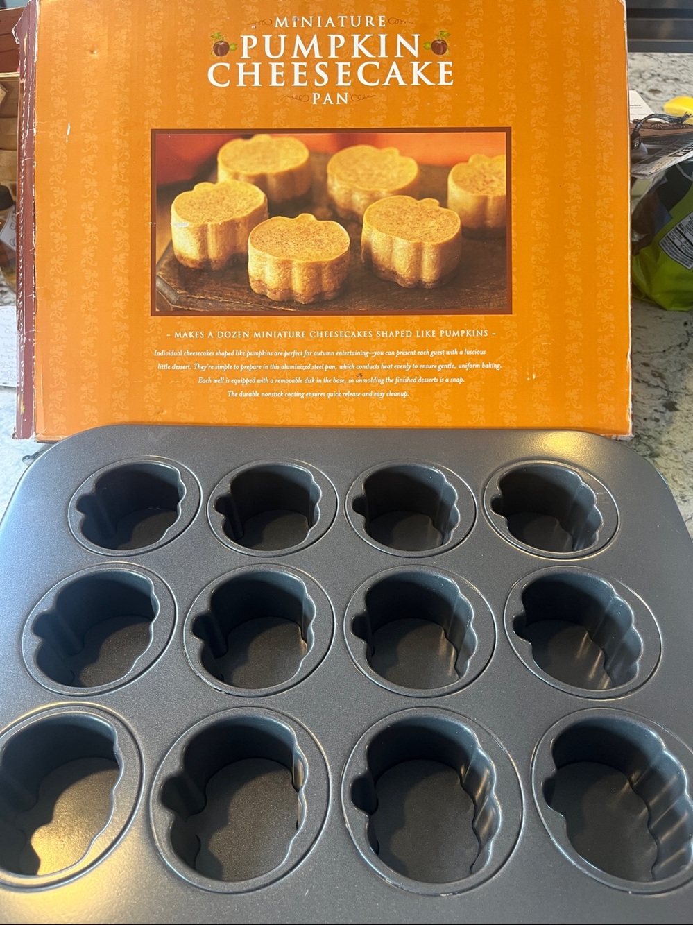 Williams-Sonoma Miniature Pumpkin Cheesecake Pan